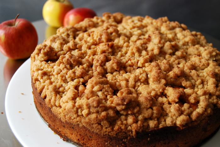 apple crumble cake