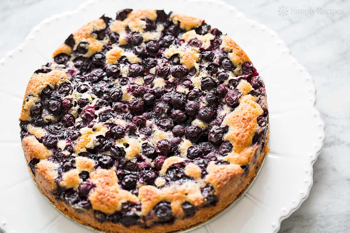 blueberry cake
