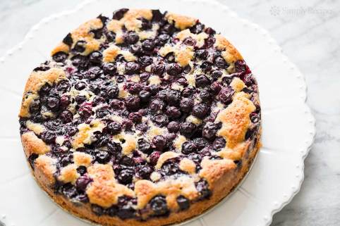 blueberry cake