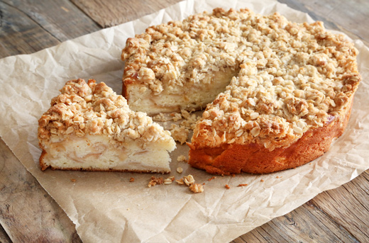 apple crumble cake