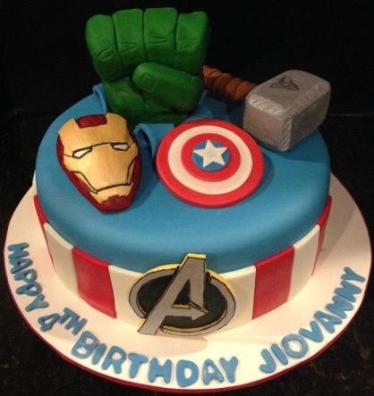 avenger cake
